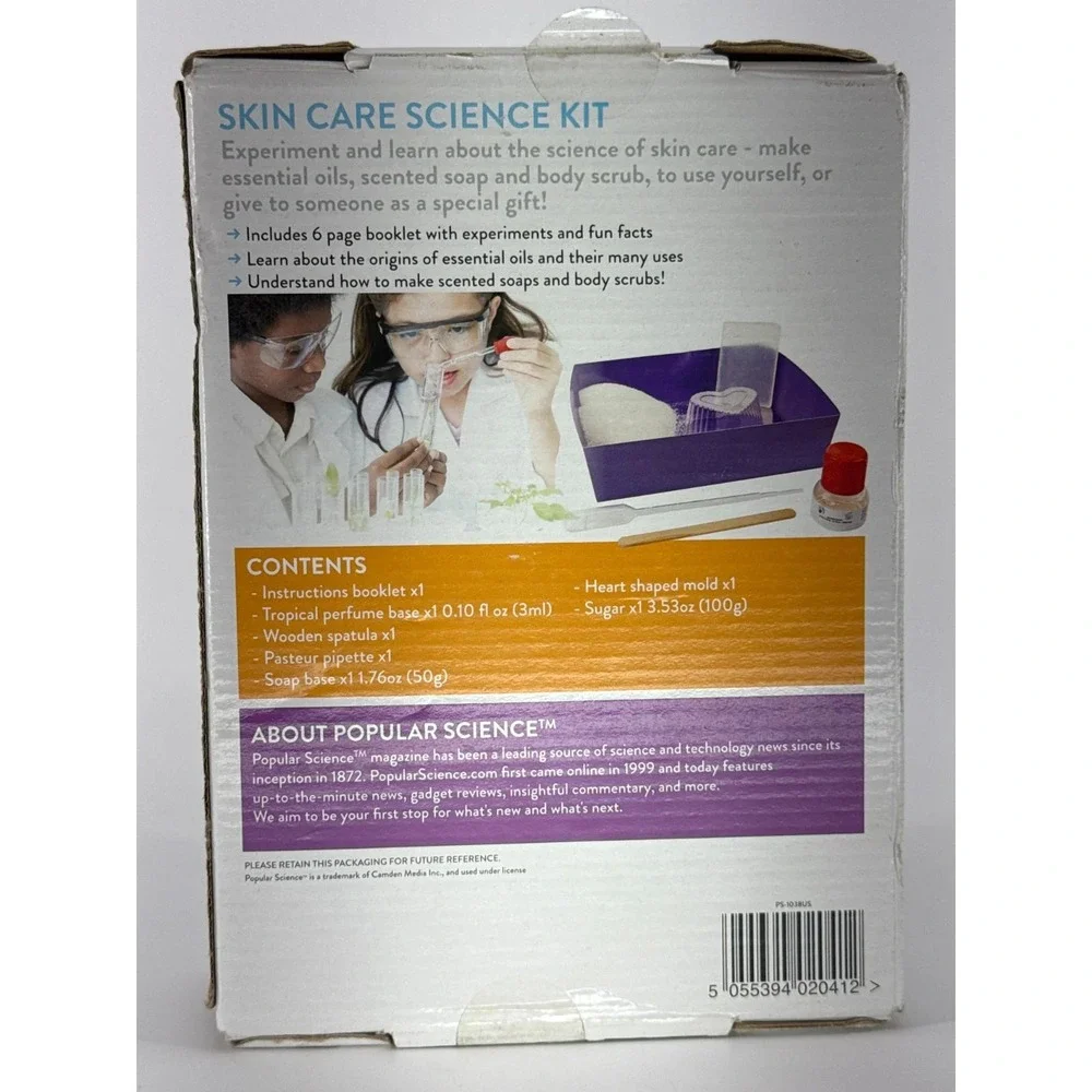 STEAM Science Kit POPULAR Skincare Soap Lab DIY Kids Toy